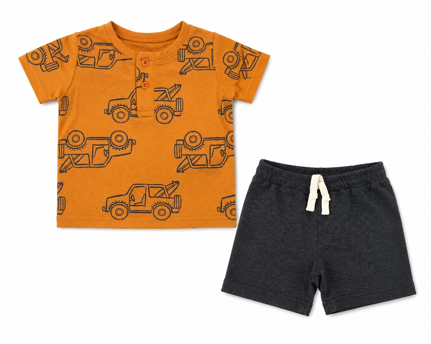 Conjunto naranja  carro y tabla de surf  Everfit