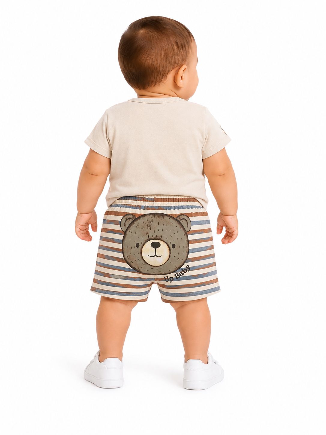 Short de rayas oso Up Baby
