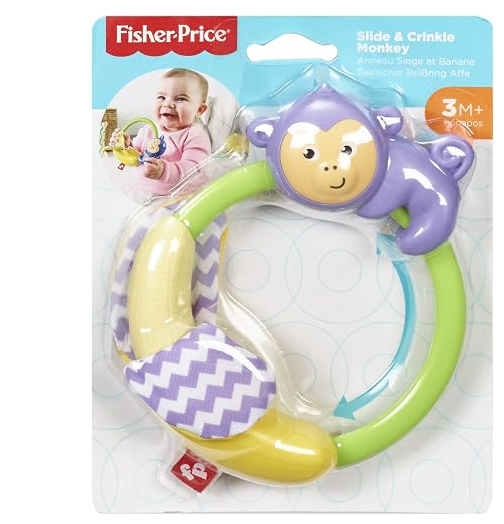 Sonajas animalitos de la selva Fisher Price ( mono)