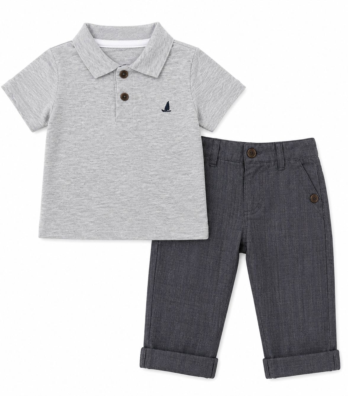 Conjunto 2 piezas camisa polo Mekaniks
