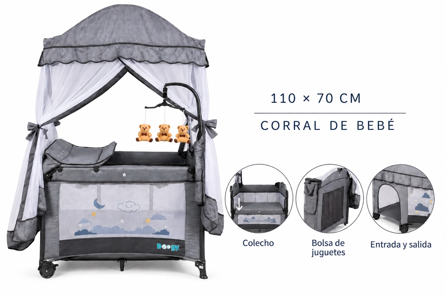 Encierro Bebé Boogy