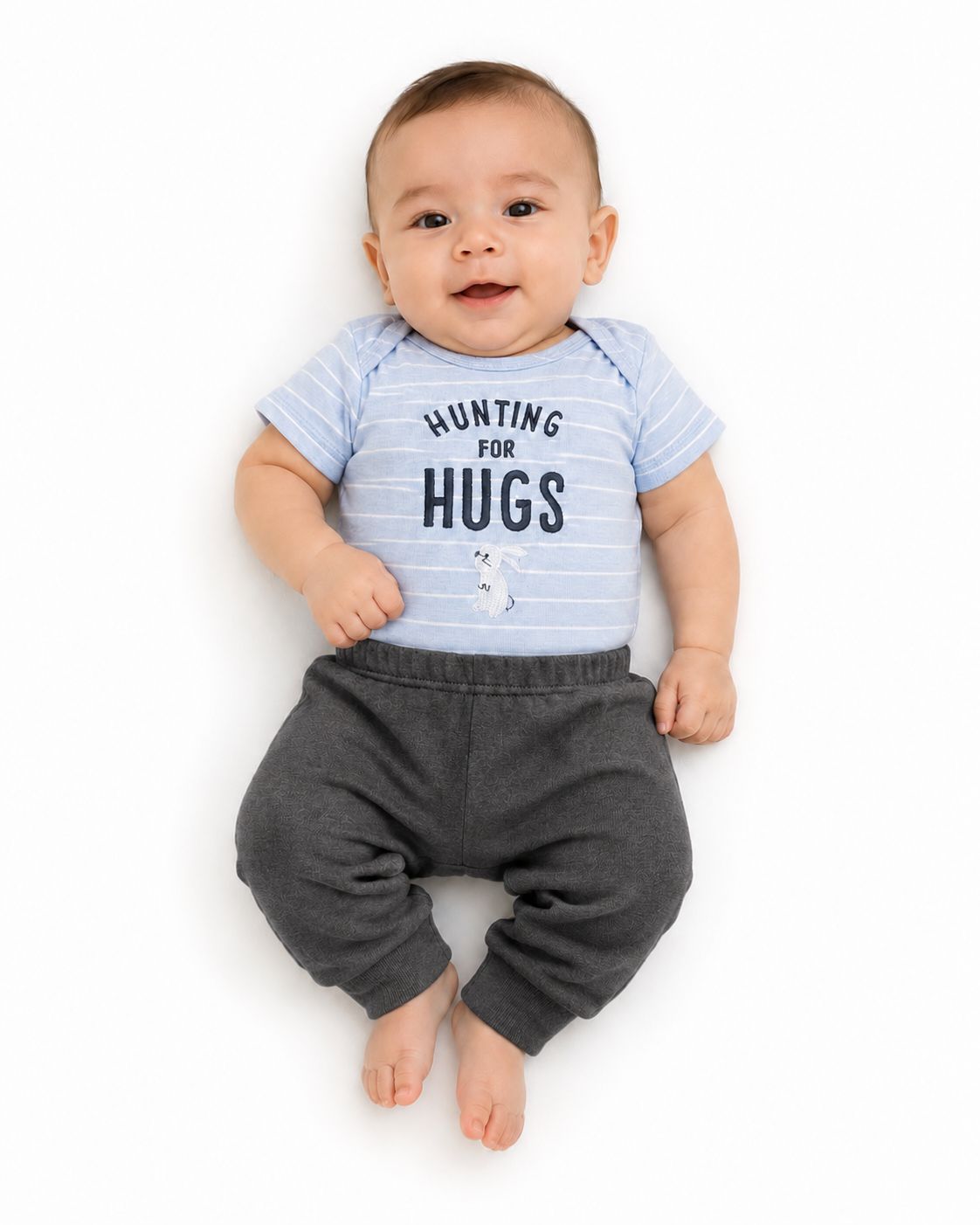 Conjunto hunting  for  hugs de rayas Kids land