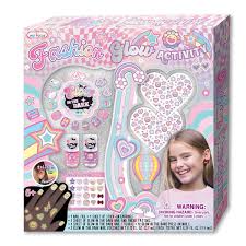 Juego de uñas fashion glow Hot focus
