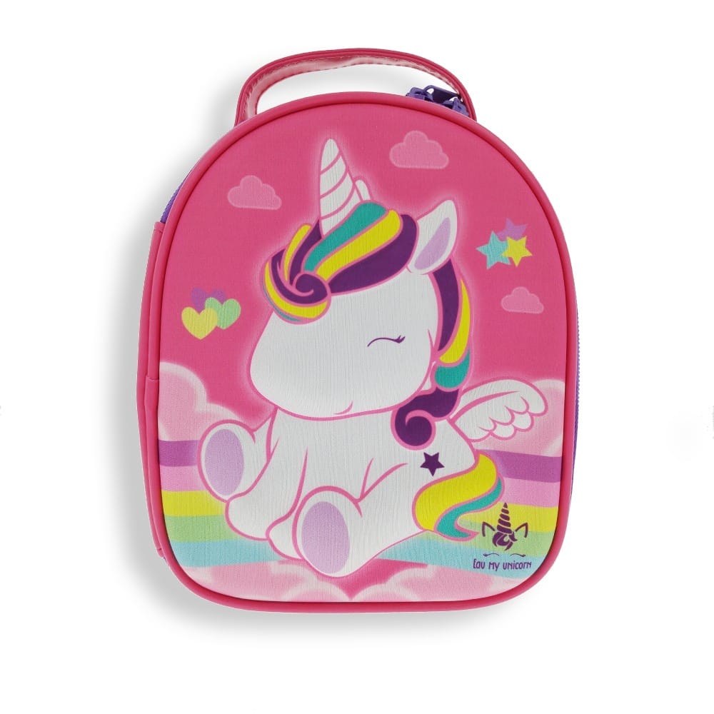 Estuche con bolso Unicornio