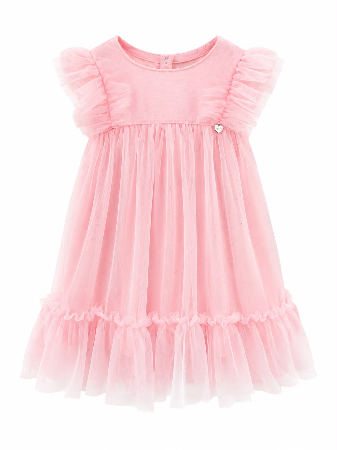 Vestido rosado para bebé infanti