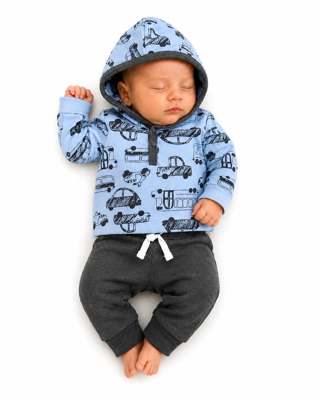 Conjunto carros celeste Kids land