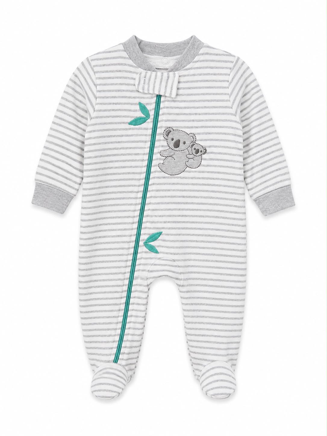 Pijama de  rayas gris  Kobytin